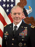 Gen. Martin E. Dempsey during Memorial Day at The Wall 2012